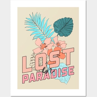 Lost In Paradise Floral Posters and Art